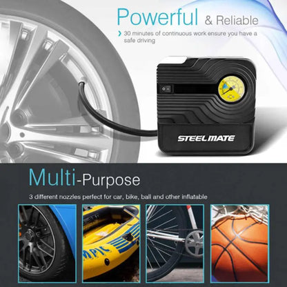 Steel Mate Portable Smart Handy Car Air Compressor - PO3