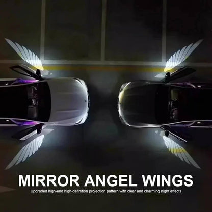 Premium Angel Wing Side Mirror Lights for a Luxurious Touch