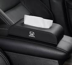 Elegant PU Leather Tissue Box with HONDA Logo