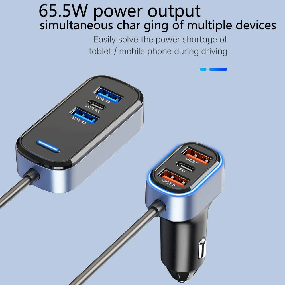 Car-Charger Multi 5 port USB