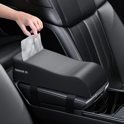 PU Leather Car Armrest Cushion