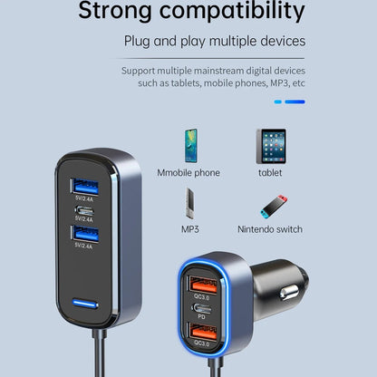 Car-Charger Multi 5 port USB