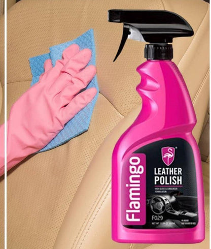 Flamingo Leather Polish Spray 500ml