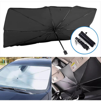 Compact Car Sunshade Umbrella